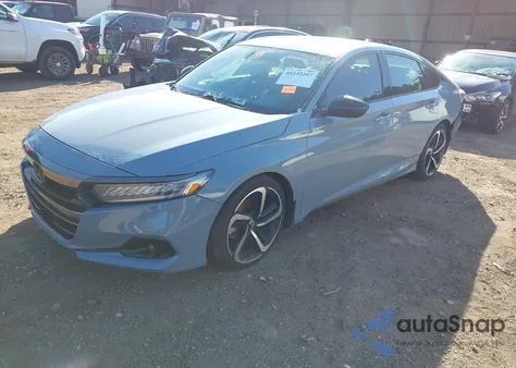 2021 Honda Accord Sport z USA, uszkodzony, nr VIN 1HGCV1F34MA047863